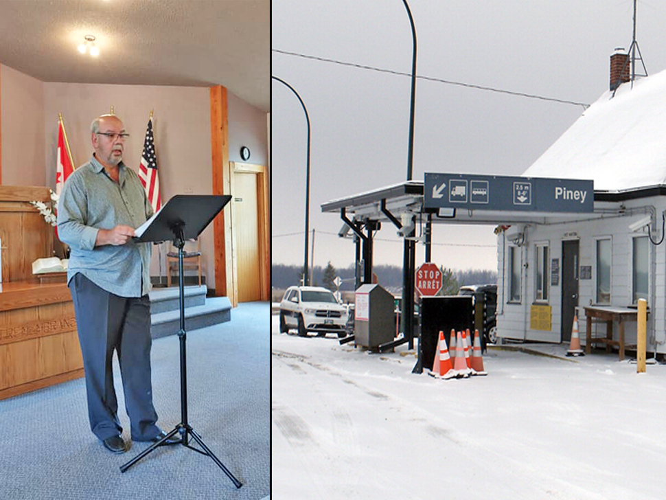 Sprague congregation and border crossing guards bring Christmas cheer